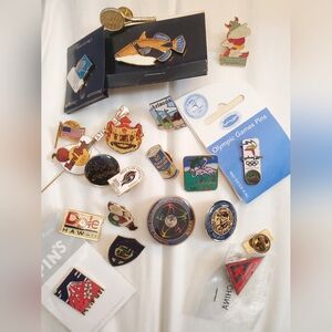Pin Collection - International and National Pins From Around The World